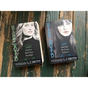 Night World LJ Smith Paperback Book Lot Vol 2 3 Vampire Diaries Author YA Book